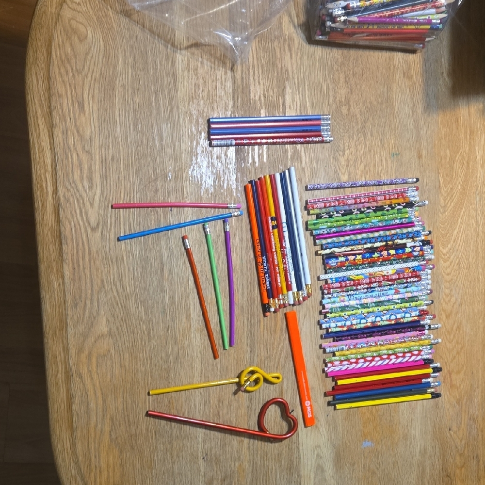 Colorful Assorted Pencils Set for Parties